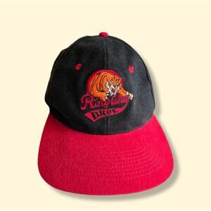 Vtg Ringling Bros and Barnum and Bailey Circus Snapback Adjustable Tiger Hat Cap